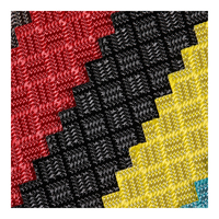 Tissu imperméable en nylon 420D à treillis oblique