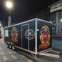 Truk Makanan Mobile Berkualitas Tinggi, Mobil Pizza Harga Terjangkau, Trailer Makanan, Dapur Bergerak, Truk Makanan, Trailer Kopi