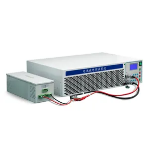 Prova di scarico di protezione di tensione della batteria al litio 100V 30A con visualizzazione dei parametri software e tester di capacità