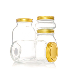 Bán buôn đóng hộp <span class=keywords><strong>Jar</strong></span> 4oz 8oz 12oz 16oz 32oz thủy tinh Mason <span class=keywords><strong>Jar</strong></span> với nắp - Product Image 2