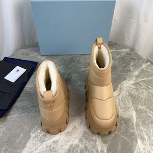 New Designer Platform <b>High</b> <b>Top</b> Women's Winter Ankle <b>Boots</b> Plush Fur Lining Waterproof Breathable Anti-Slip Casual Outdoor - Product Image 3