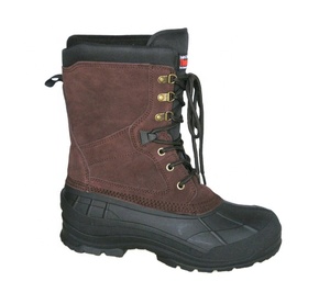 Chaussures de sport antidérapantes à lacets, fabrication à faible MOQ, bottes de <span class=keywords><strong>chasse</strong></span> en cuir véritable pour hommes, bottes d'hiver chaudes pour hommes - Product Image 1
