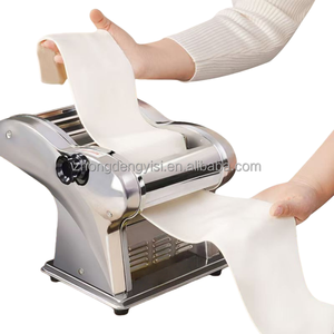 Máquina Eléctrica para Hacer Pasta, de Acero Inoxidable, Multifuncional, para Amasar y Estirar Masa para Fideos - Product Image 5