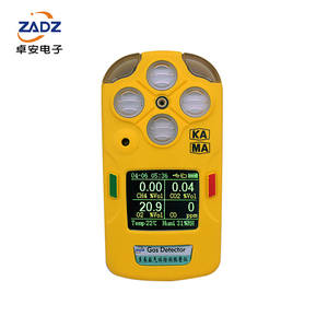เครื่องตรวจจับก๊าซ CO2 CH4 O2 CO แบบพกพา 4-in-1 เครื่องวิเคราะห์คาร์บอนมอนอกไซด์ - Product Image 1