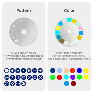 Lumière d'ambiance pour fête de fin d'année 700W, éclairage extérieur, mode d'éclairage réglable, protection IP65, lumière de scène - Product Image 3