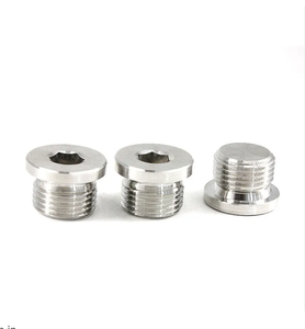 Tornillo de Drenaje de <span class=keywords><strong>Aceite</strong></span> Hexagonal con Rosca Interna NPT, Acero Inoxidable DIN908, 1/4'', M18, Cabeza Hexagonal, G3/4 - Product Image 1