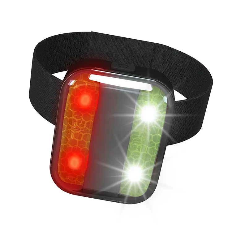 UMIONE Reflective Safety Night Running Green Luminous Red Lamp Power FLASH Battery Dog Lighting LED Shoe Clip Light