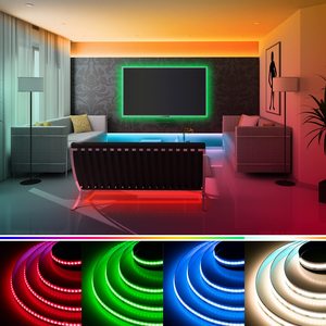 Por Mayor Wifi <span class=keywords><strong>Rgb</strong></span> 5 Metros Ws2812 2835 5050 De 110 <span class=keywords><strong>12v</strong></span> Con Control De Auto Dinámica Blanca Doble Color Neón <span class=keywords><strong>Cinta</strong></span> <span class=keywords><strong>Led</strong></span> - Product Image 6