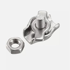 Clip de câble en acier inoxydable 304 à simple boulon pour applications marines, industrielles et de <span class=keywords><strong>bricolage</strong></span> - Product Image 5