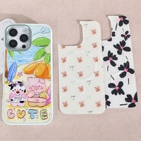Coque de téléphone à panneau arrière magnétique remplaçable pour Iphone17/17pro/17promax/17air avec le cochon au beurre doré
