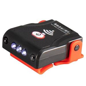 Lampe frontale LED rechargeable 2500 mAh, mode lumière rouge, portable avec clip ceinture pour la pêche nocturne et la course en extérieur - Product Image 1