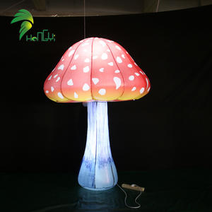 קישוט פטריות מתנפח, דגם מתנפחים אגריק מתנפחים עם אור, קישוטי חצר חג - Product Image 6