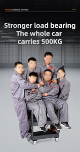 Nhà máy tùy chỉnh màu sắc nhiệm vụ nặng nề 3 lớp công cụ xe đẩy servante d'atelier OEM hội thảo chuyên nghiệp công cụ giỏ hàng công cụ xe đẩy - Product Image 5