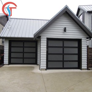 <span class=keywords><strong>Porte</strong></span> <span class=keywords><strong>de</strong></span> <span class=keywords><strong>garage</strong></span> coulissante en verre <span class=keywords><strong>avec</strong></span> panneau en plexiglas givré et <span class=keywords><strong>porte</strong></span> <span class=keywords><strong>piétonne</strong></span> - Product Image 5