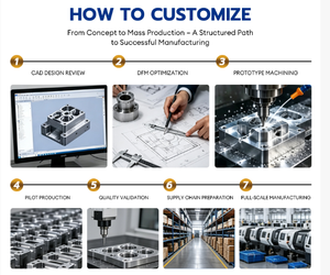 Servicio CNC de Precisión para Prototipos y Producción en <span class=keywords><strong>Masa</strong></span>, Piezas Mecanizadas CNC de Acero Inoxidable de Alta Demanda con Tolerancia de 0.005 mm - Product Image 4