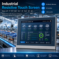 Controlador PLC HMI Mochuan de 12.1'' con Pantalla Táctil Industrial para Visualización y Control de Sistemas Modbus