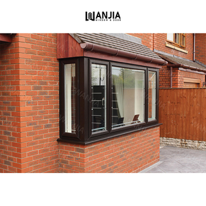 WANJIA Appartement Résidence Sécurité Aluminium Fenêtre à la française Fenêtre intérieure en verre <span class=keywords><strong>Baie</strong></span> vitrée - Product Image 3