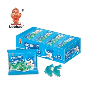 <span class=keywords><strong>Caramelle</strong></span> Morbide all'Ingrosso a Forma di Squali Blu Cartoon, Gommose Halal - Product Image 5