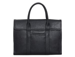 Bolso de cuero genuino para hombre, informal y de moda, bolso de ordenador de negocios de gran capacidad, maletín de cuero de gama alta para hombre - Product Image 4