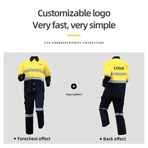 यूनिसेक्स शीतकालीन थर्मल मोटी कपास चिंतनशील तेल प्रतिरोधी एंटी-स्टैटिक हिडेड वर्कवियर ऑटोमोटिव मैकेनिक कवर - Product Image 5