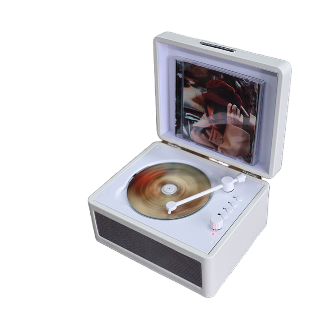 Portable Retro for Bluetooth CD Player Multi-Function USB Flash Drive & TF Mini Gift High Sound Quality Battery Powered Speakers