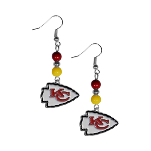 Pendientes Colgantes con Cuentas de <span class=keywords><strong>los</strong></span> Philadelphia Eagles, Pendientes Colgantes de 32 Equipos de Fútbol Americano para Aficionados, Regalo Personalizado al por Mayor - Product Image 5