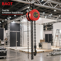Palans à chaîne manuels robustes Baot, chaîne G80, certifiés CE ISO, 3m 6m, levage manuel, protection IP55/IP65, en acier – Approvisionnement direct usine