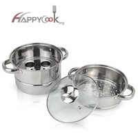 Ensemble de casseroles à couscous en acier inoxydable HC-02014
