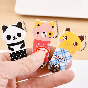 Cortauñas con diseño de animales de dibujos animados, 10 mm, portátiles, para bebés, niños, adultos, estilo coreano - Product Image 2
