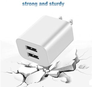 2.1A US Fast Charging Head Dual Port Cube Android Phone Universal Travel Wall Charger for Samsung Huawei iPhone - Product Image 6