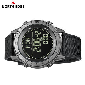 North EDGE นาฬิกาดิจิตอลกลางแจ้งผู้ชาย3, นาฬิกากันน้ำ IP67เข็มทิศนับถอยหลัง50เมตรนาฬิกาข้อมืออัจฉริยะ - Product Image 3