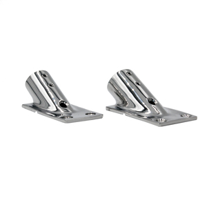 Nouveau Raccord de Main Courante de <span class=keywords><strong>Bateau</strong></span> Mingyang - Base Rectangulaire 30 Degrés 1 Pouce (25MM) en Acier Inoxydable 316 pour Usage Maritime - Product Image 4