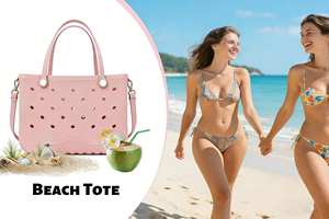 Fabrikverkauf Neue Damen EVA-Handtasche Großer Shopper aus Silikon Wasserfeste Abwaschbare Strandtasche Sac à Main Femme - Product Image 5