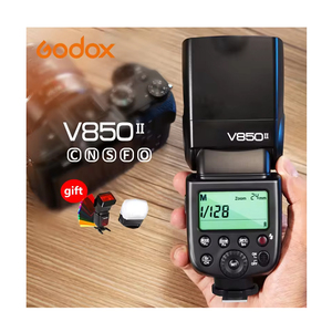 <span class=keywords><strong>Godox</strong></span> <span class=keywords><strong>V850II</strong></span> 2,4G GN60 Sistema inalámbrico X Batería de iones de litio Speedlite V850 para Canon <span class=keywords><strong>Nikon</strong></span> Sony Pentax Olympus - Product Image 1