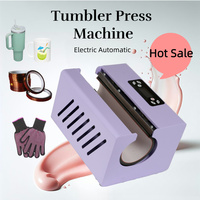 Personnalisation innovante de logo Machine électrique automatique presse à chaud pour sublimation de gobelets