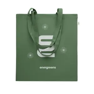 Sac de courses en coton recyclé, merchandising durable - Product Image 2