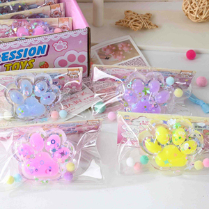 ของเล่นบีบคลายเครียดรูปอุ้งเท้าแมวใสพิเศษ รุ่น SF001 สไตล์เดียวกับ Xiaohongshu ขายดีสำหรับวัยรุ่น (15-35 ปี) - Product Image 2