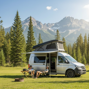 Techo Elevador para <span class=keywords><strong>Camper</strong></span>, Techo Deslizante, Techo Desplegable, Control Automático/Manual, Impermeable, para Vehículos Recreativos - Product Image 2