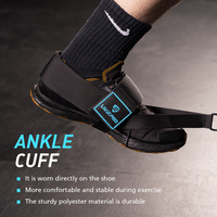 Accessoires de fitness pour exercices corporels, extensions de jambes, sangles de cheville pour machines à câbles, protège-chevilles rembourrés, accessoires de fitness