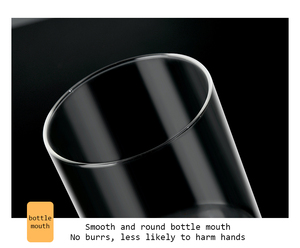 현대 투명 유리 새싹 꽃병 도매 고전적인 실린더 유리 꽃병 - Product Image 6