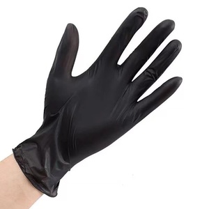 Gants jetables en caoutchouc Jianlong, en latex noir, haute élasticité, sans poudre, non stériles, pour l'entretien industriel, certifiés - Product Image 5