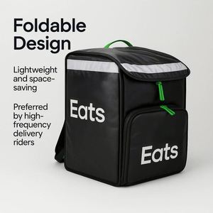 Bolsa Térmica Personalizada con Logotipo para Entrega de Comida Caliente y Pizza en Motocicleta para Servicios de Reparto en Moto - Product Image 4