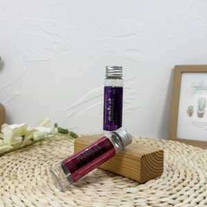 Fond rond à bouche plate transparente en plastique PS pour tube 10ml-50ml Logo personnalisable de marque YJ - Product Image 4