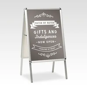 Double side notice board from China street sign A0/A1/A2 sidewalk sign stand