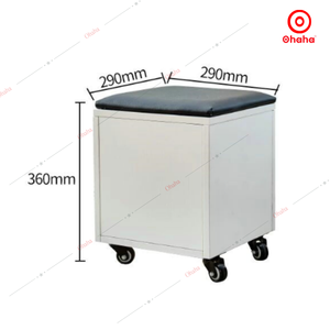 Bàn ăn tiết kiệm không gian 3 trong 1 có thể chuyển đổi với tủ lưu trữ và Ghế gấp giải pháp tiết kiệm không gian cho ngôi nhà nhỏ - Product Image 5