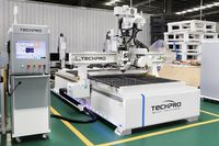 Router CNC Techpro 1300x2500mm con Husillo ATC para Trabajos en Madera