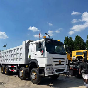 Camion à <span class=keywords><strong>benne</strong></span> basculante Howo 6x4 8*4 d'occasion 371 375 Camion à <span class=keywords><strong>benne</strong></span> basculante 336hp Euro2 euro3 LHD RHD - Product Image 3