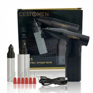 Pistola de Pulverización Profesional Inalámbrica Recargable para Barbería, Tinte de Cabello, Tatuajes y Arte - Product Image 2