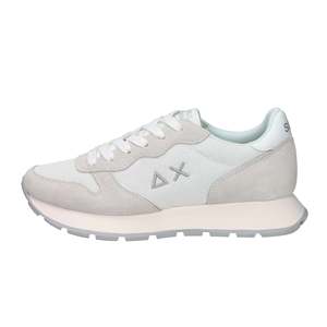Sun68 Donna Sneakers Blanc Beige 3,5 Cm Talon Plat Chaussures Femme - Product Image 1