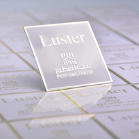 Fabrication sur mesure, étiquette privée, marque propre, logo personnalisé en aluminium imperméable pour parfum féminin